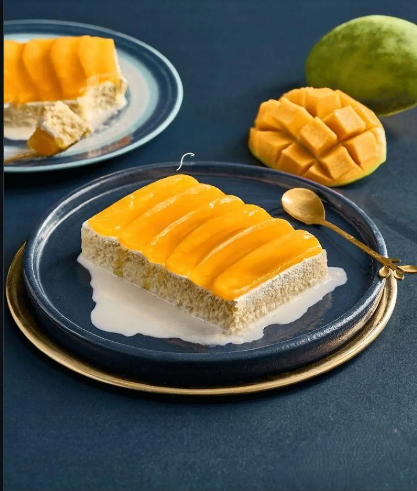 Mango Caramel Tres Leches Cake