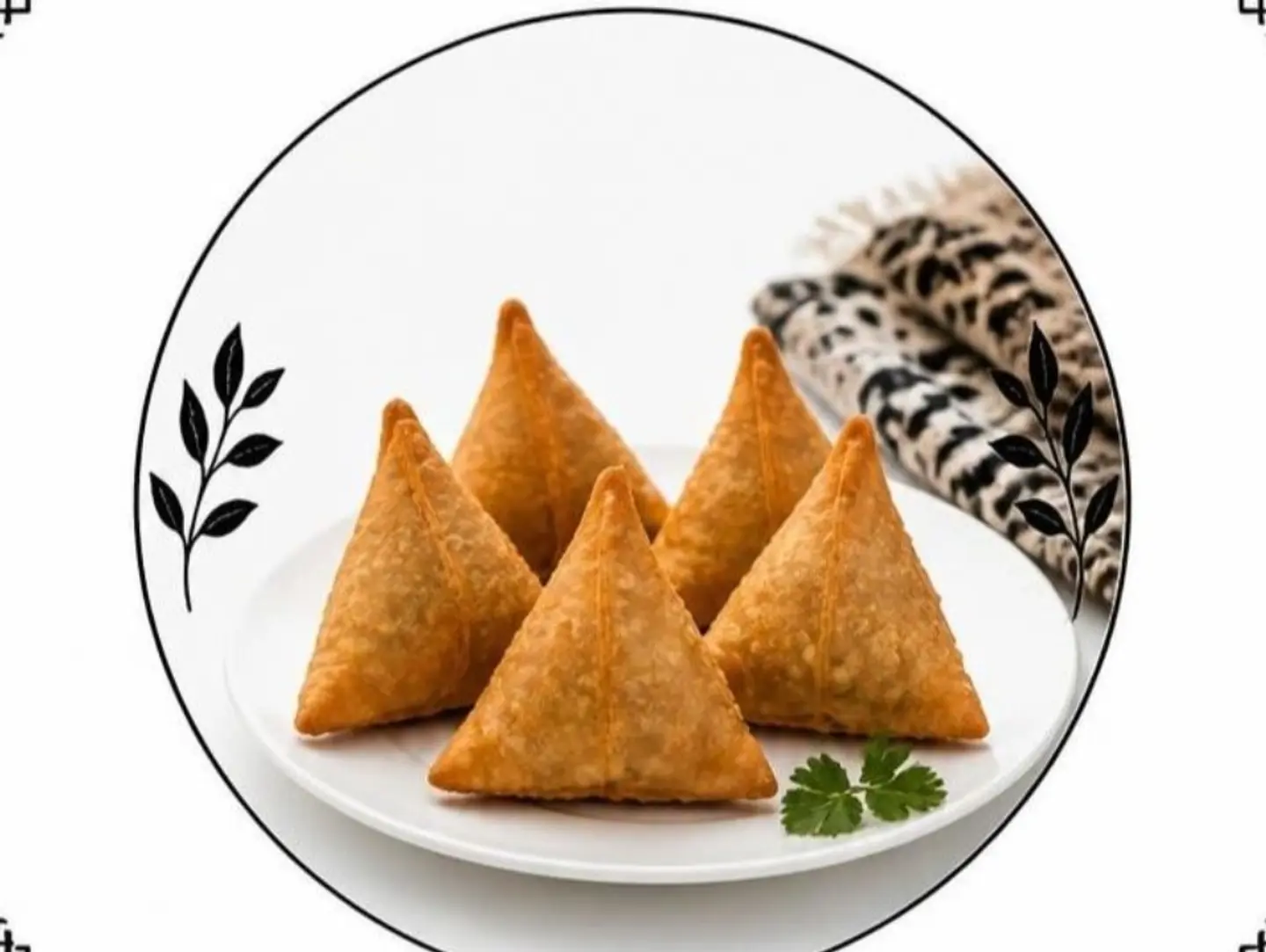 Mixed Sambosa 6 Pcs