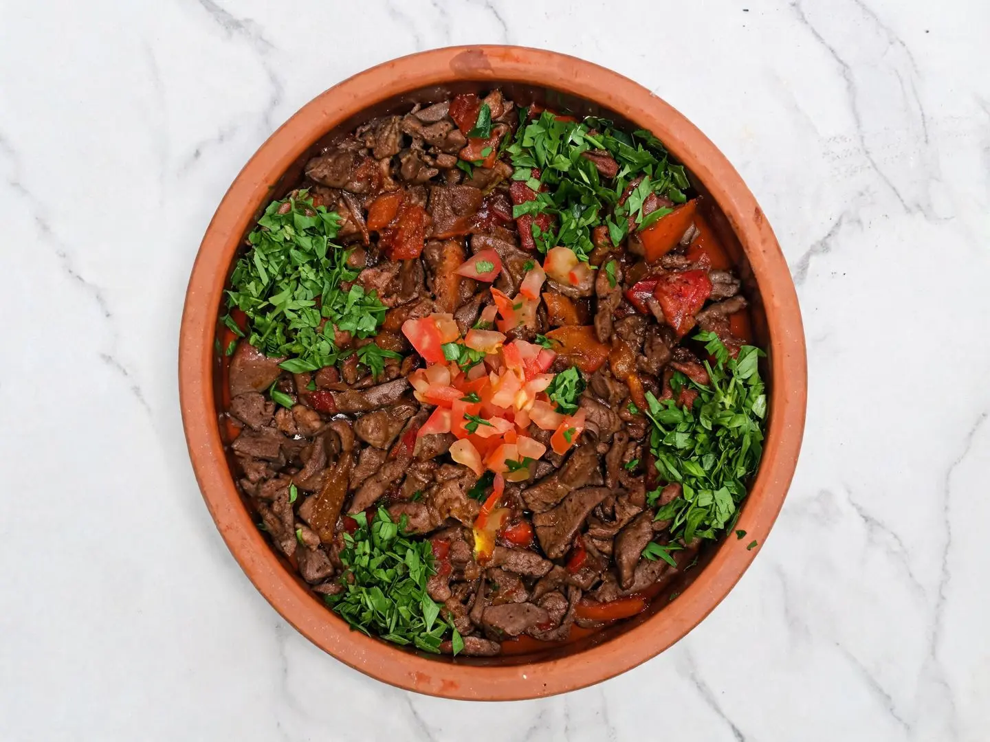 Plain Liver Platter