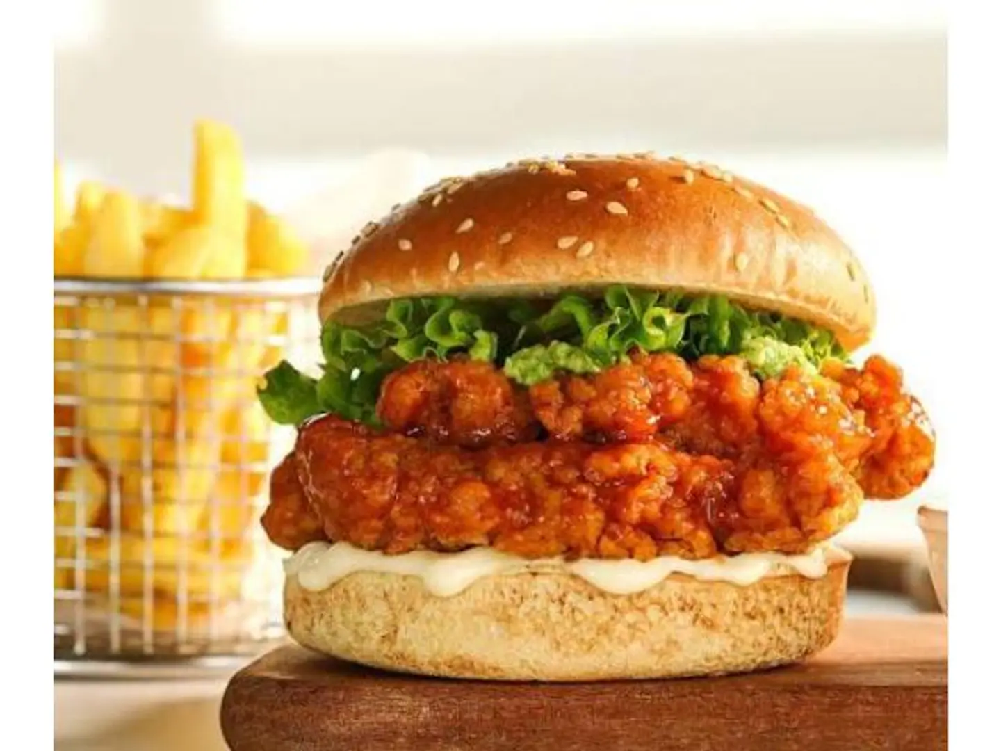 Fried Chicken Burger