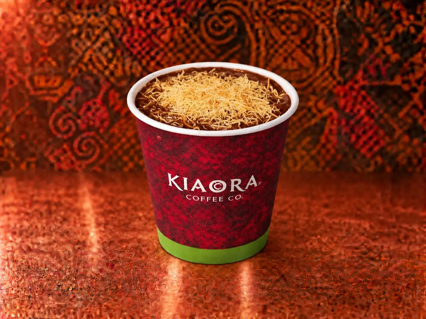 Pistachio Kunafa Chocolate Pudding