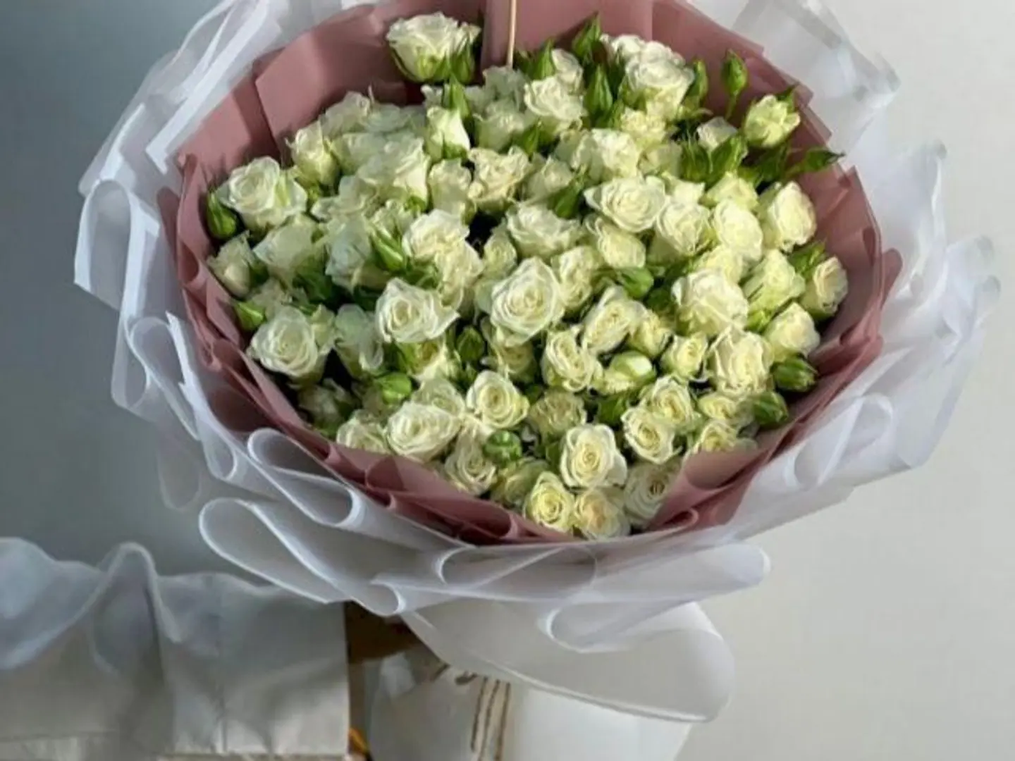 باقة بيبي جوري أبيض
