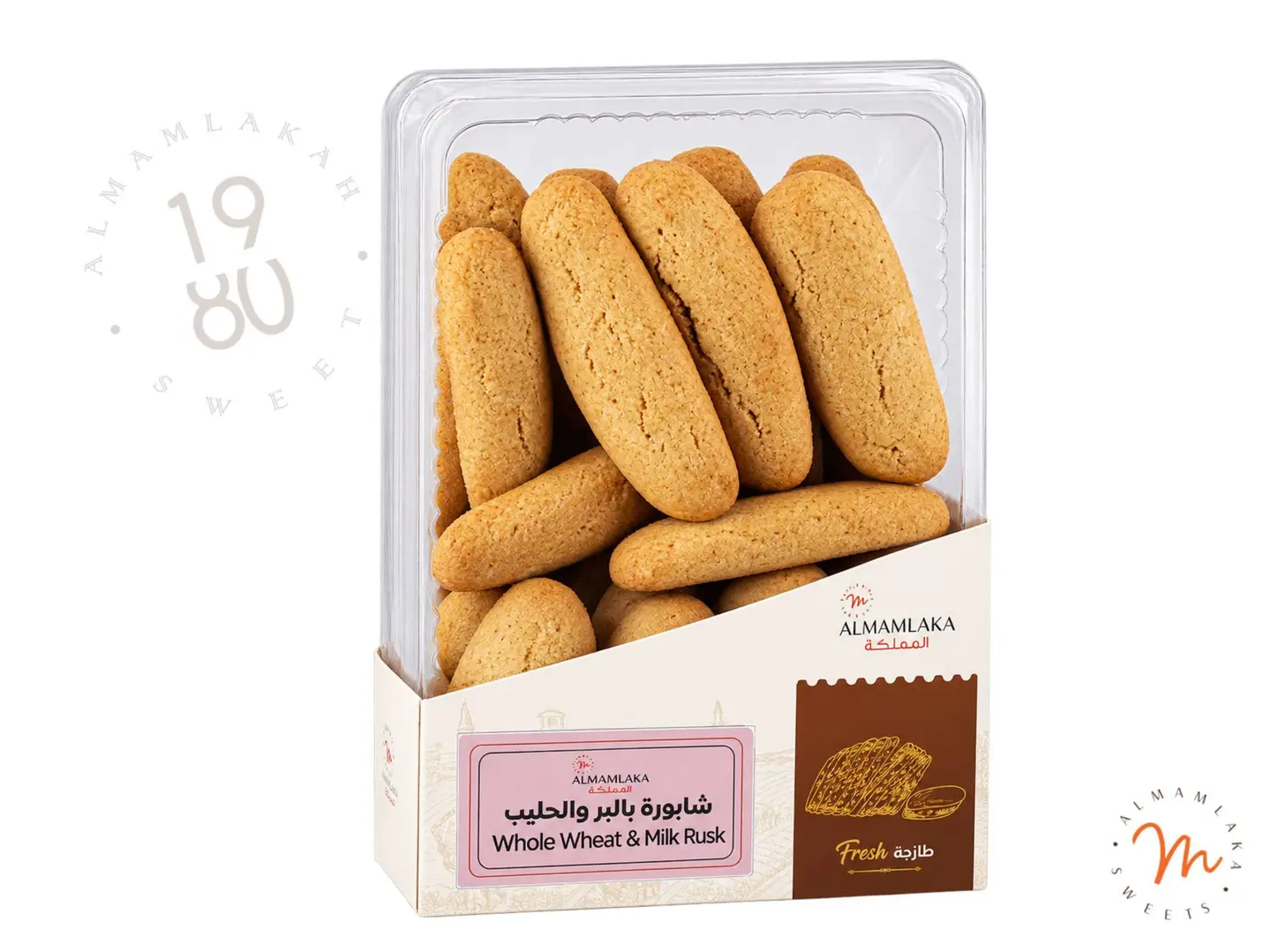 Whole Wheat And Milk Rusk
