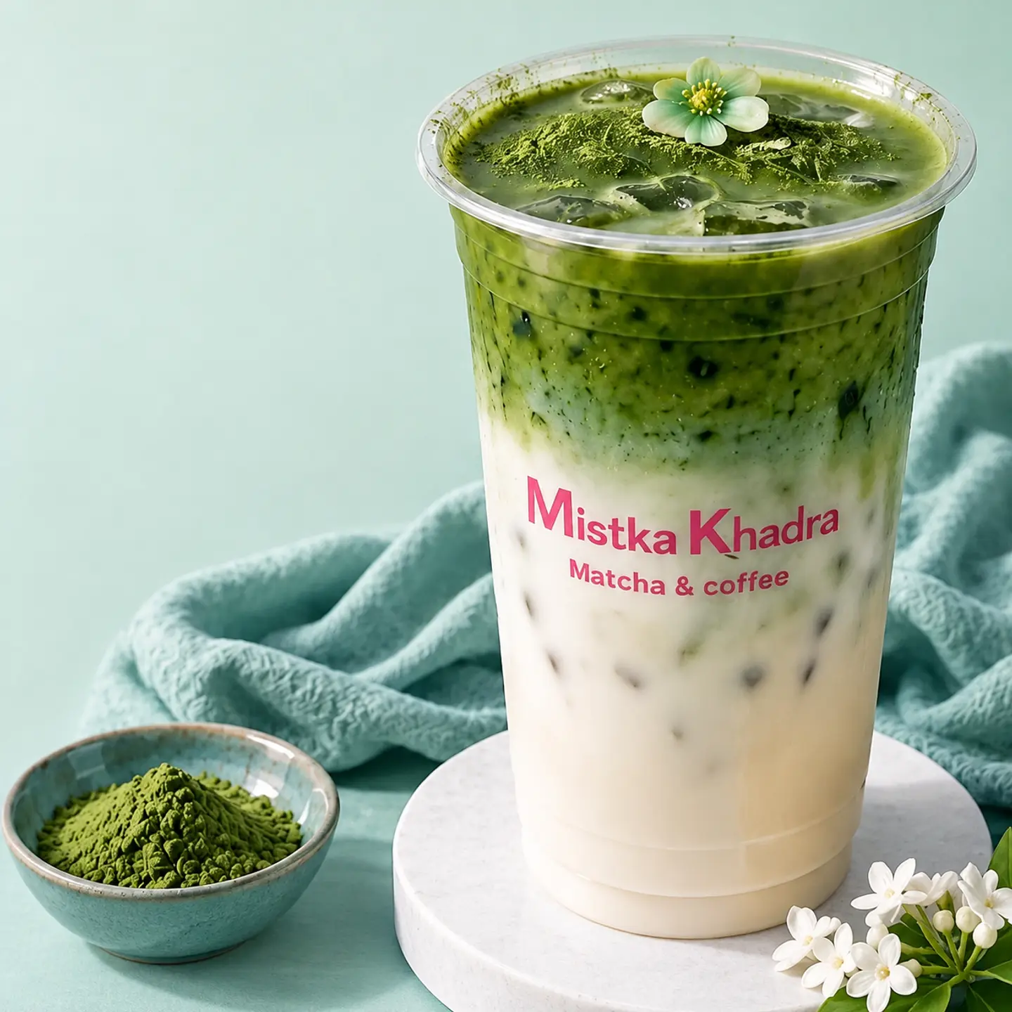 Iced Vanilla Matcha