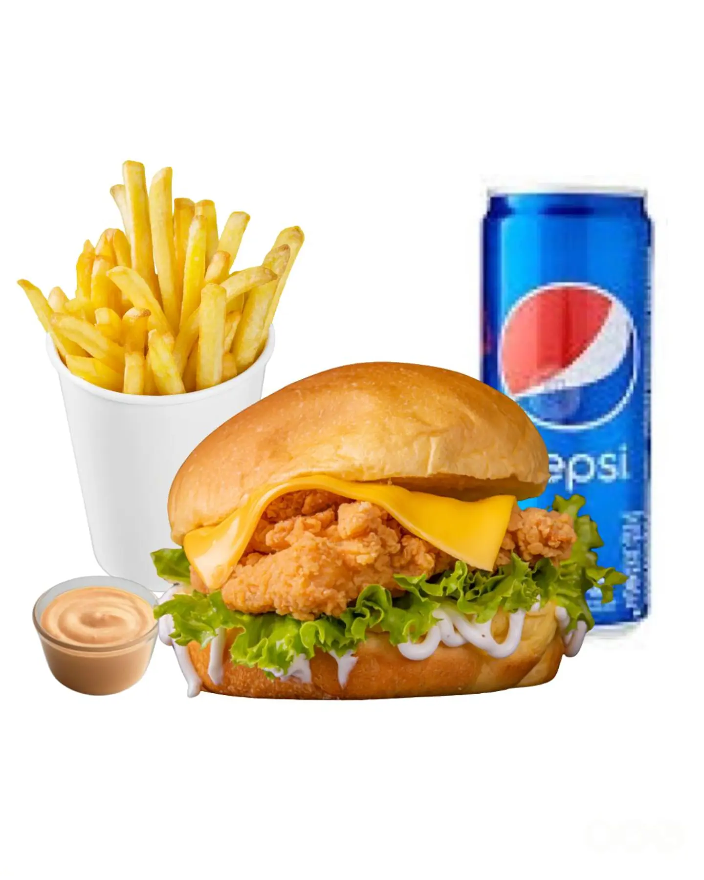 وجبة سنقل دجاج كرسبي
