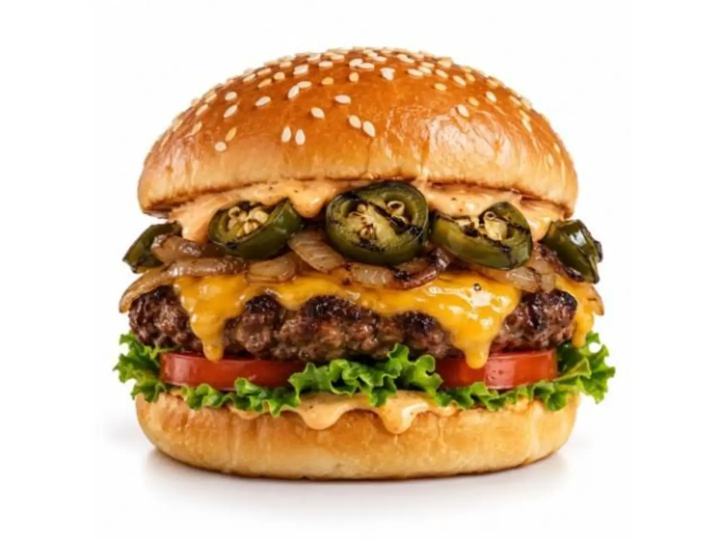 Grilled Jalapeño Burger