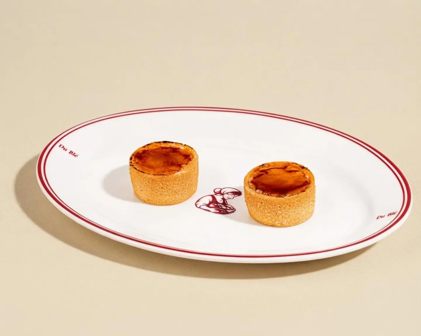 Brûlée Tart 2 Pcs