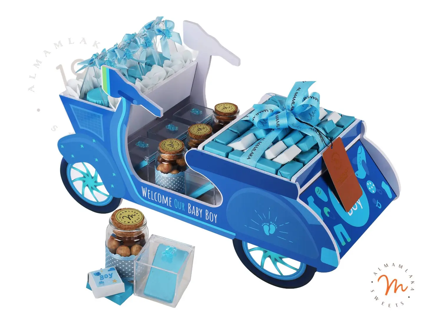 Baby Boy Chocola Tray B102