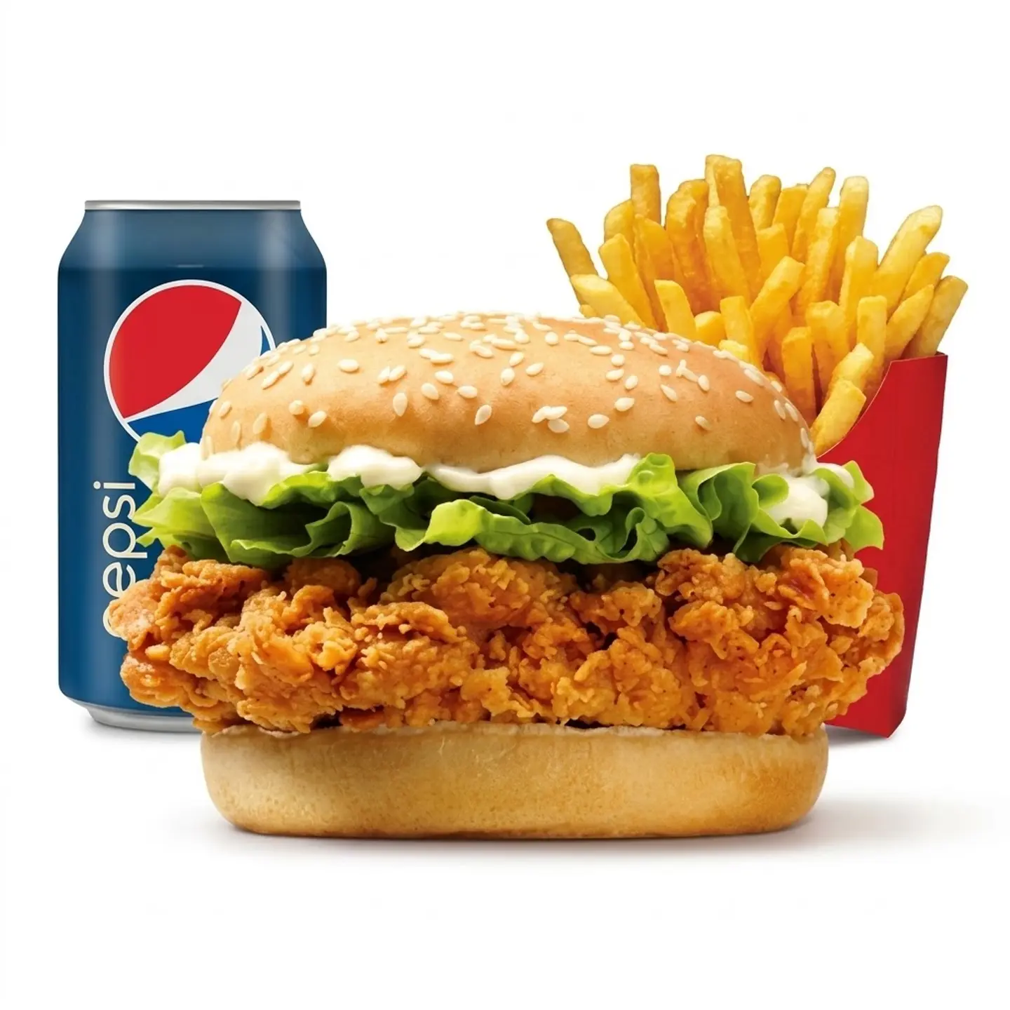 Chicken Burger Meal