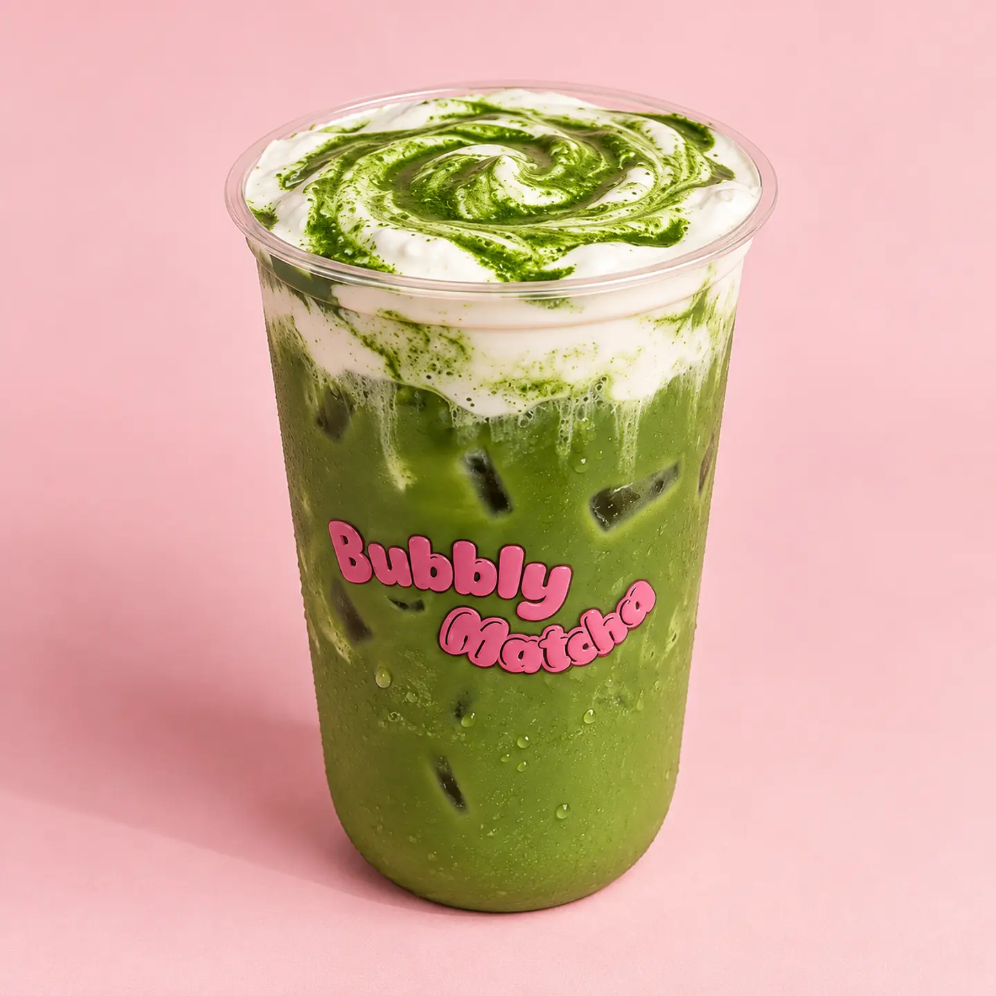 Iced Salted Vanilla Matcha