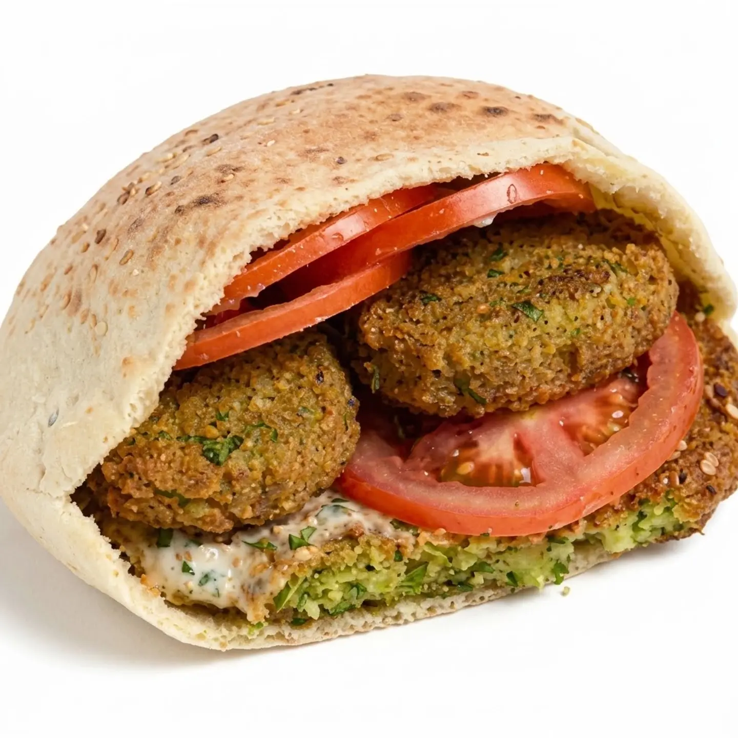 Tahabish Falafel Sandwich