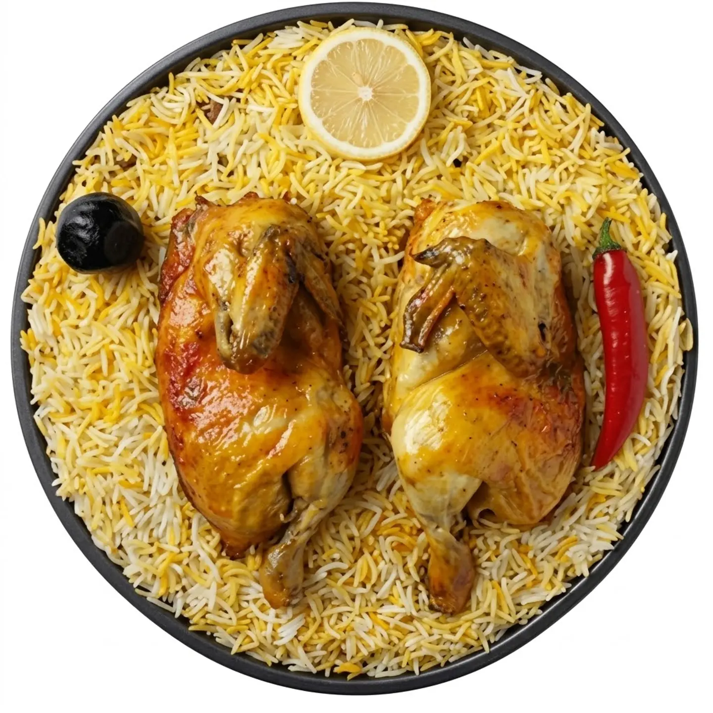 Haneeth Chicken With Rice - Whole Chicken