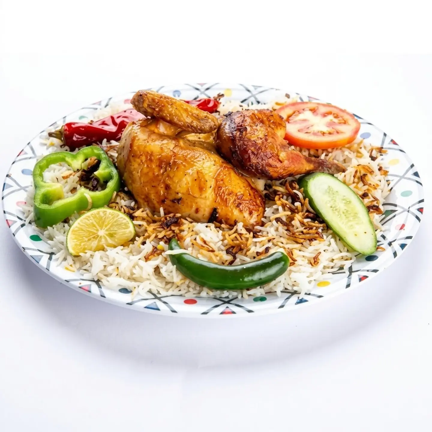 Whole Chicken Grilled - Peshawari Rice