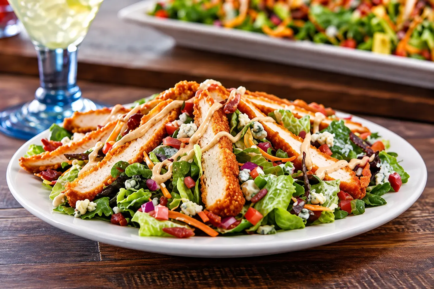 Boneless Buffalo Chicken Salad