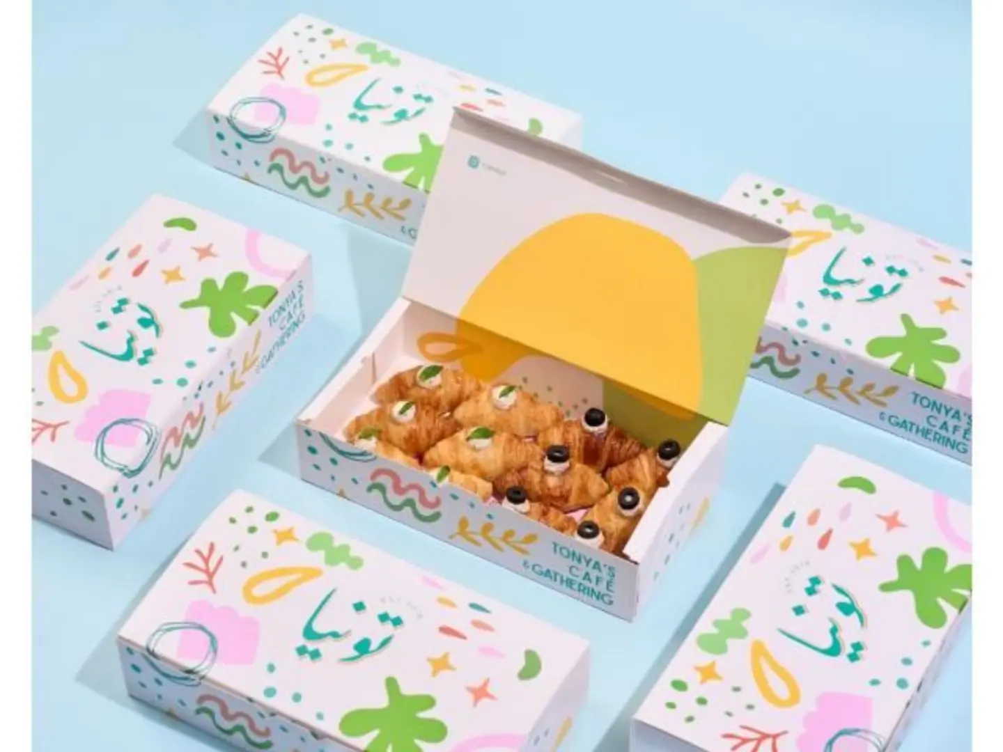 Savory Croissant Bites Box 12pcs
