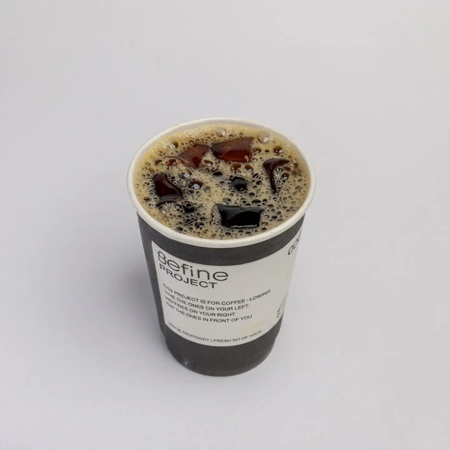 Iced Coffee Of The Day Medium