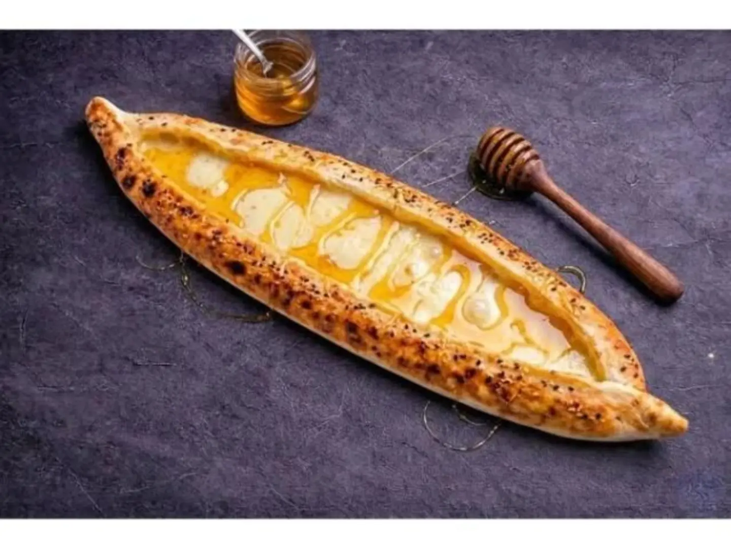 Labneh And Honey Manqusha