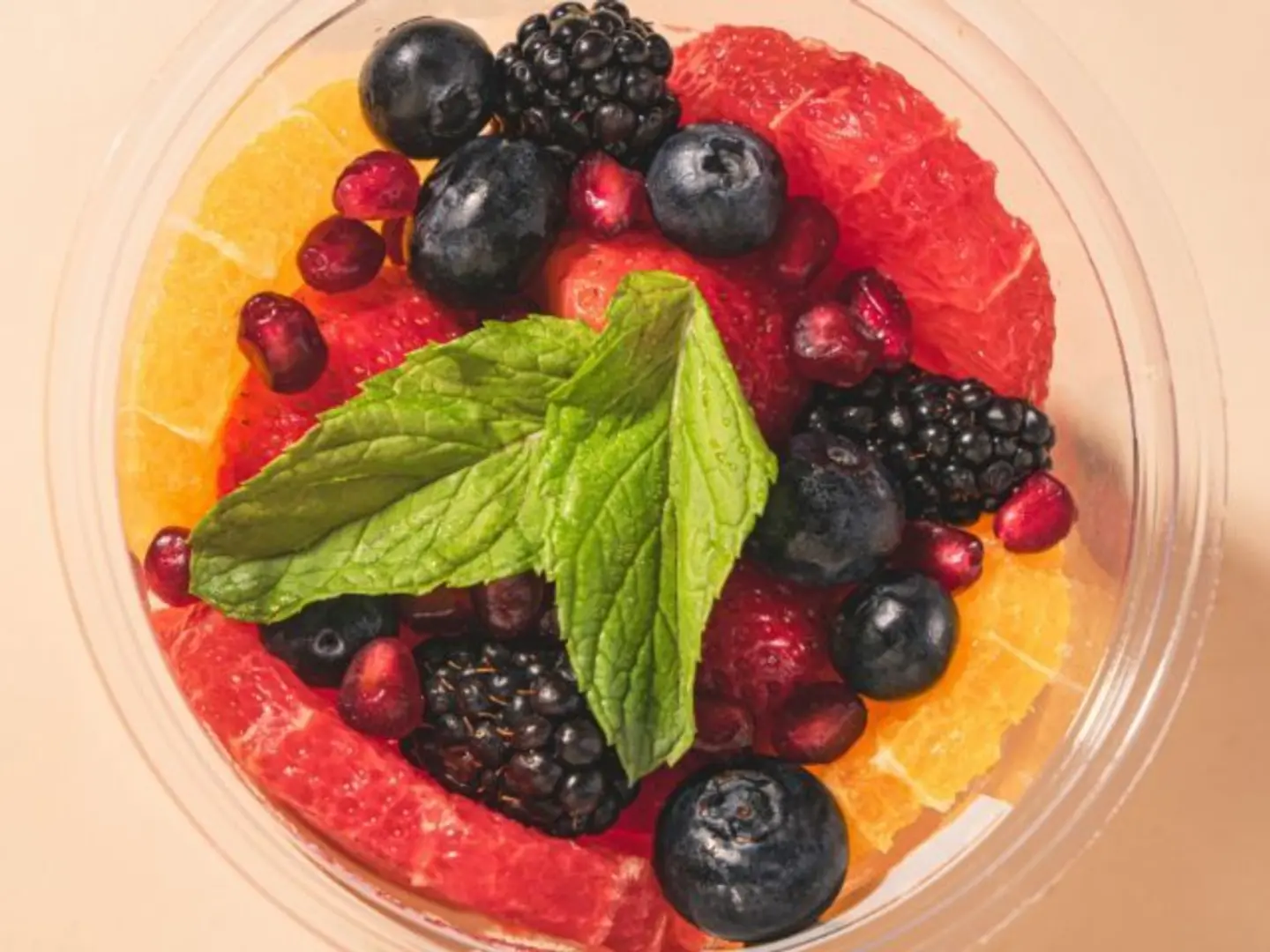 Ombre Fruit Salad