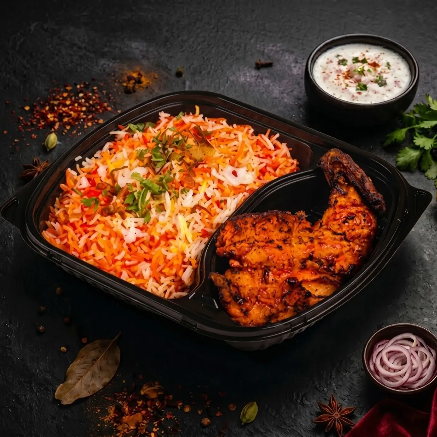 وجبة تندورى الدجاج