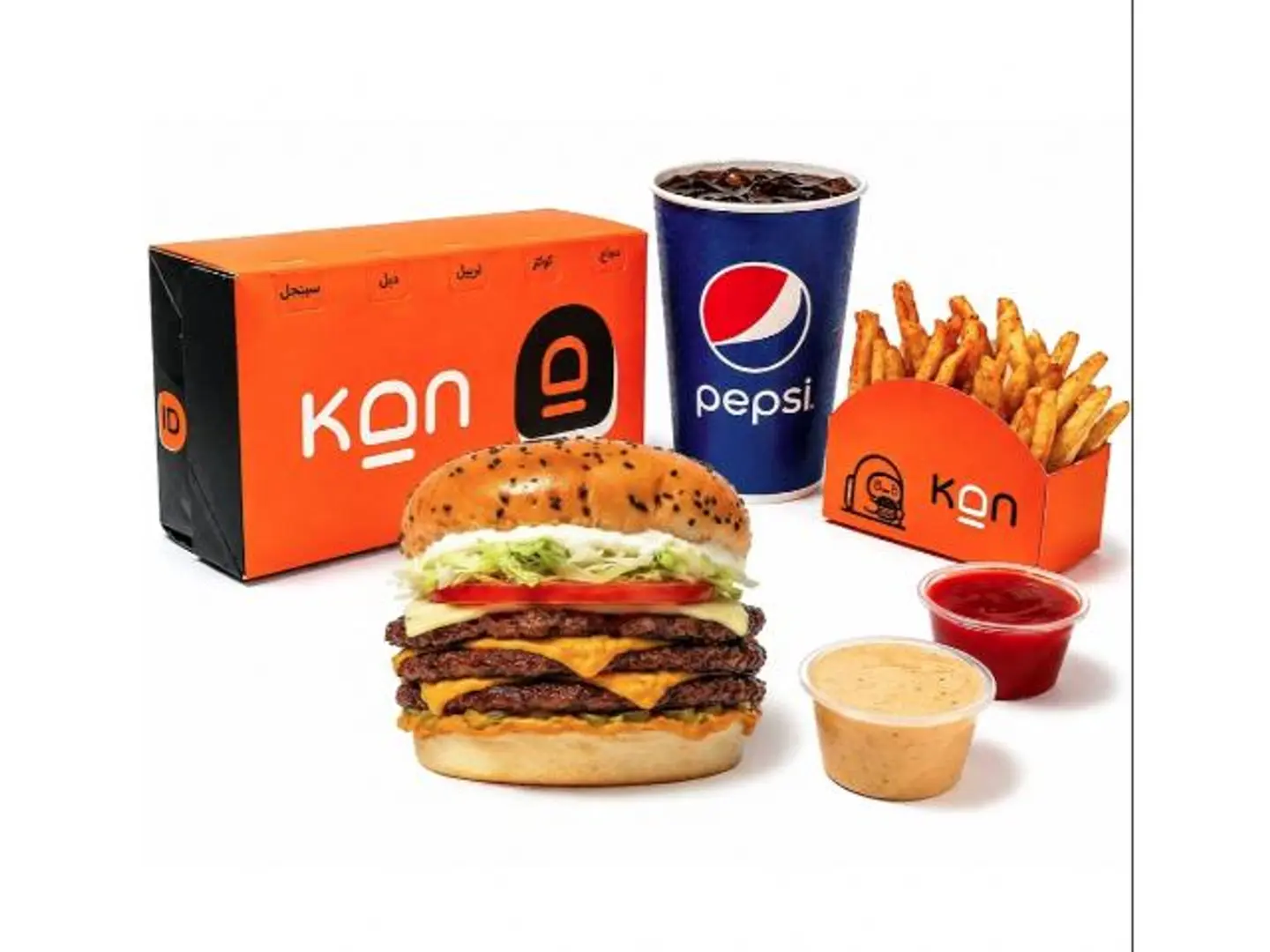 Meal California Burger Triple