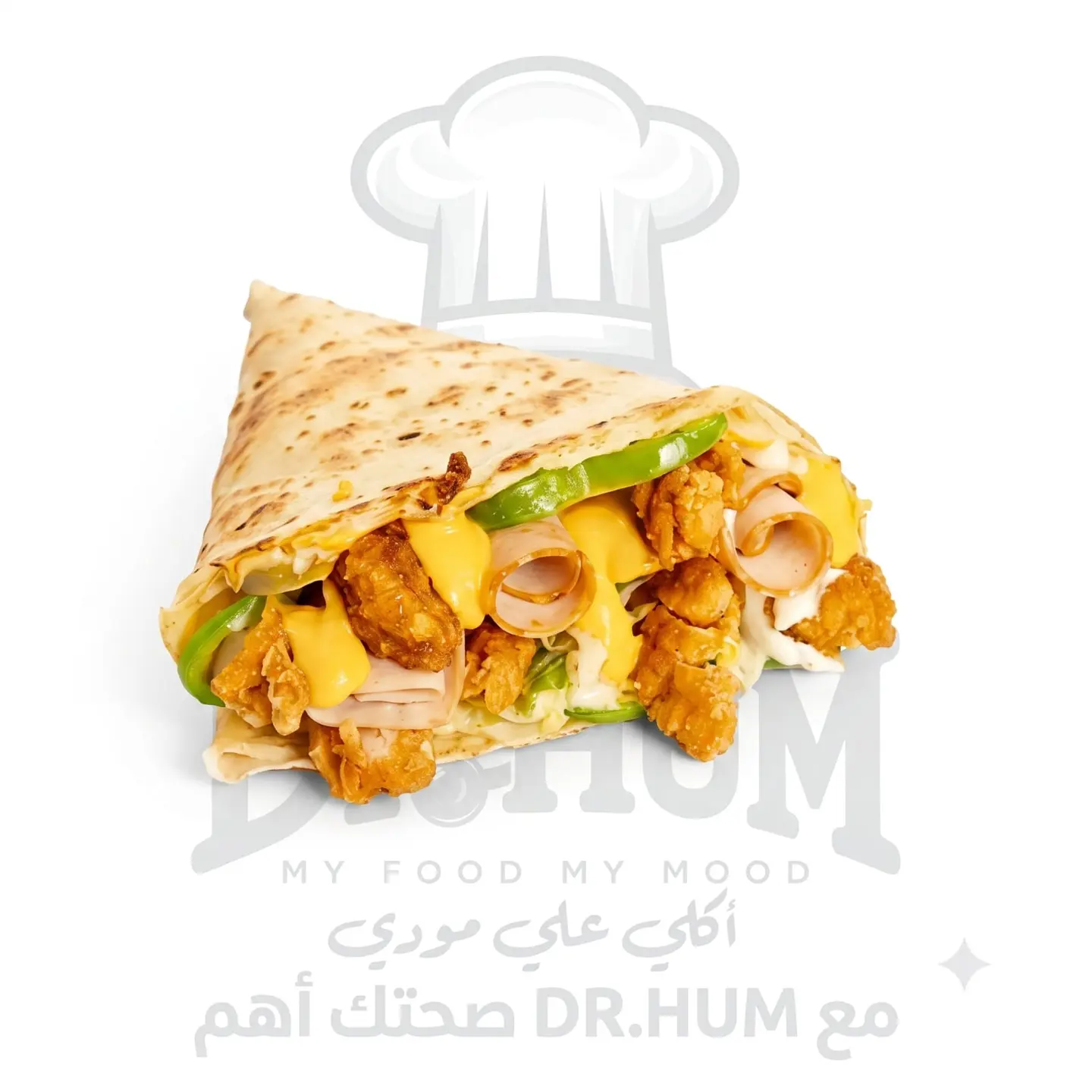 Chicken Cheddar Crepe