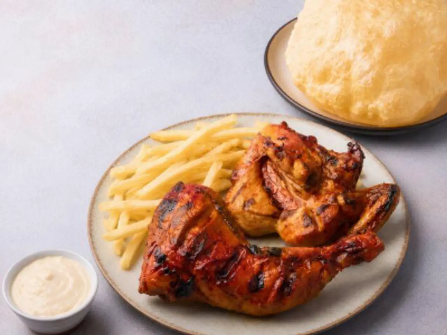 Half Chicken Snack Meal