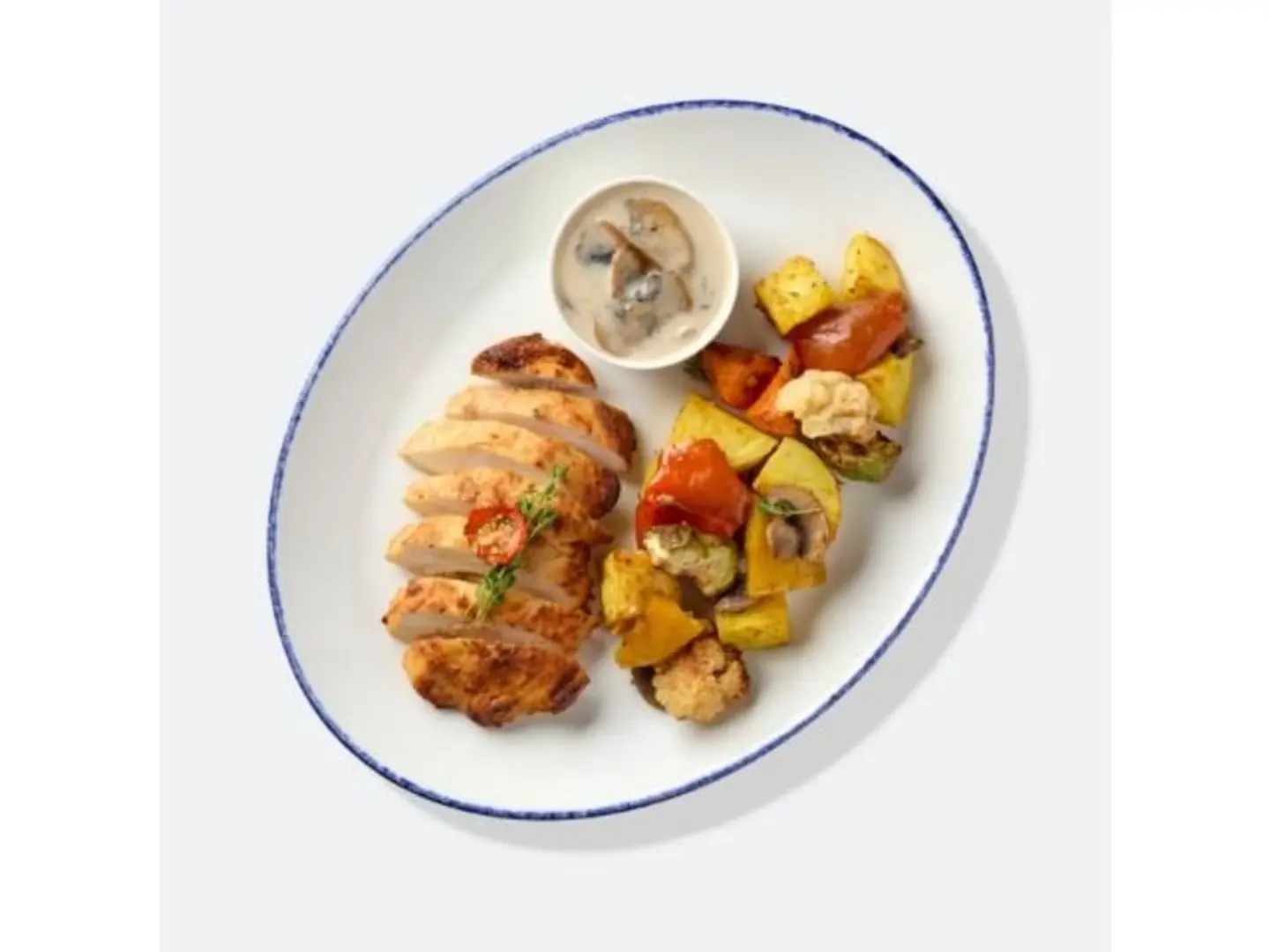 Grilled Chicken With Vegetables