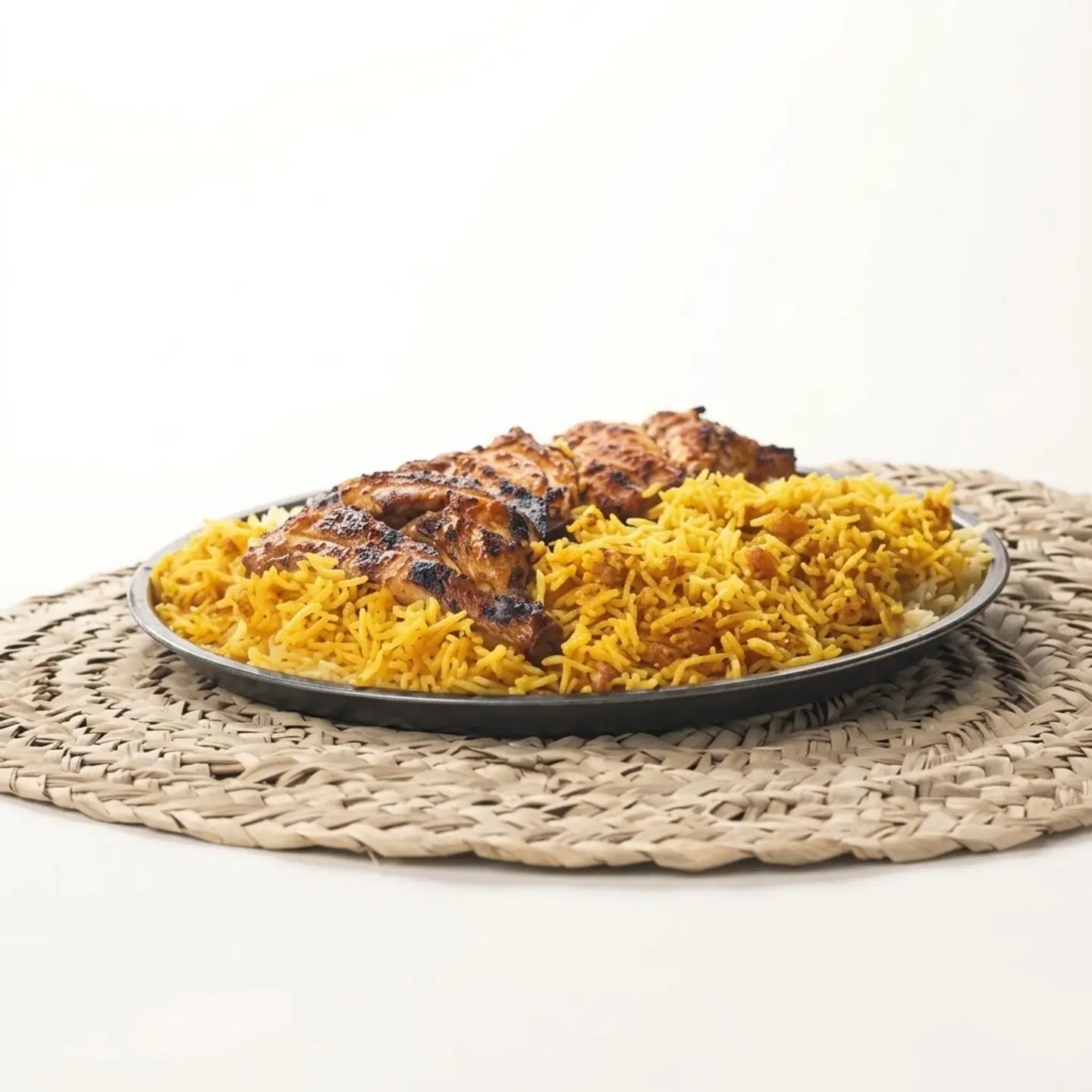 Rice Najdi Faham - Half A Chicken