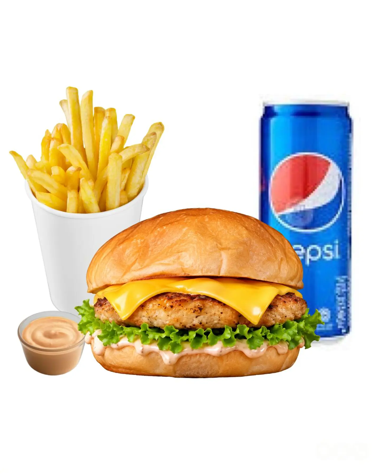 وجبة سنقل دجاج مشوي