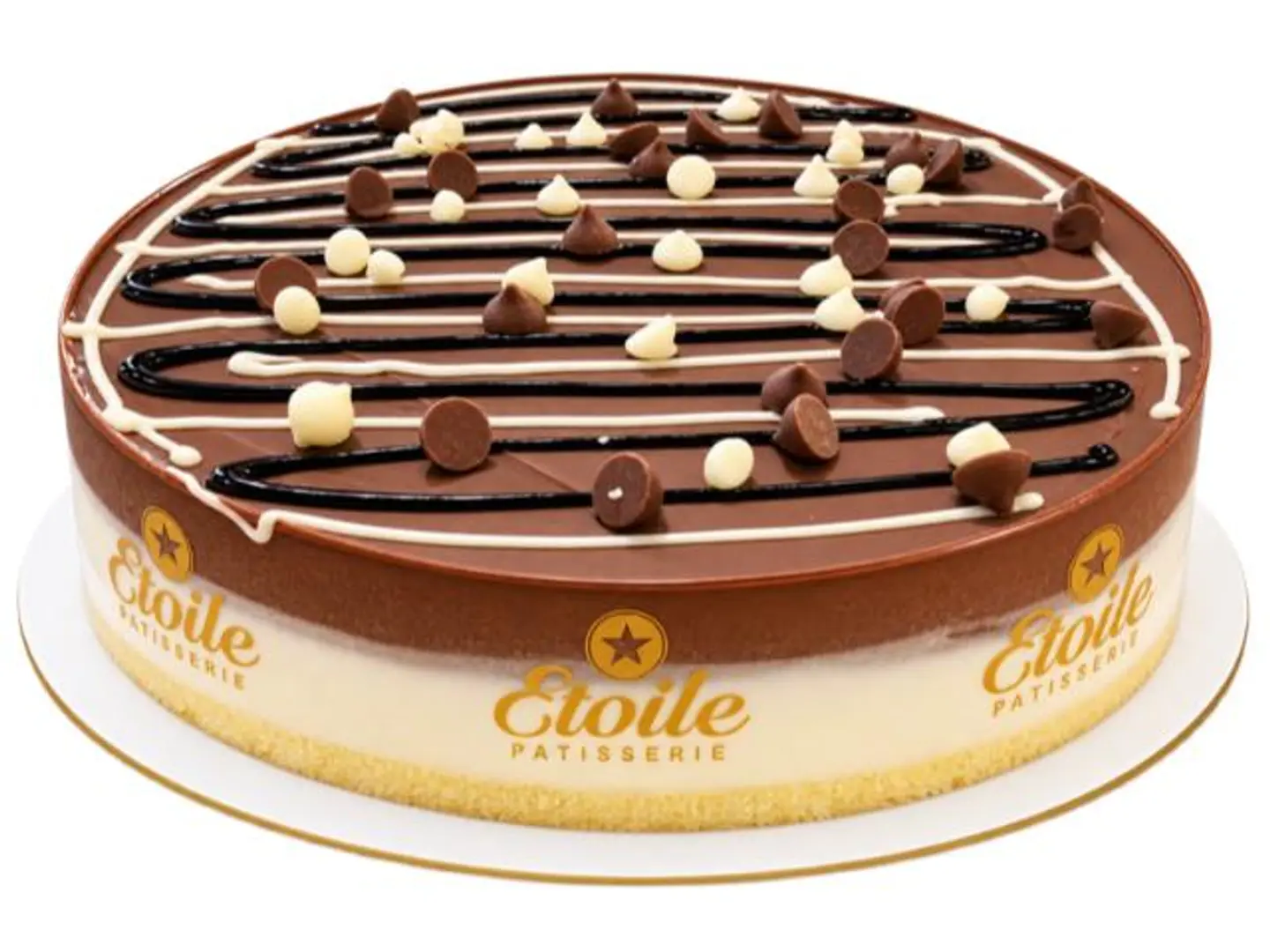 Cake Ice ( Vanilla&Chocolate )