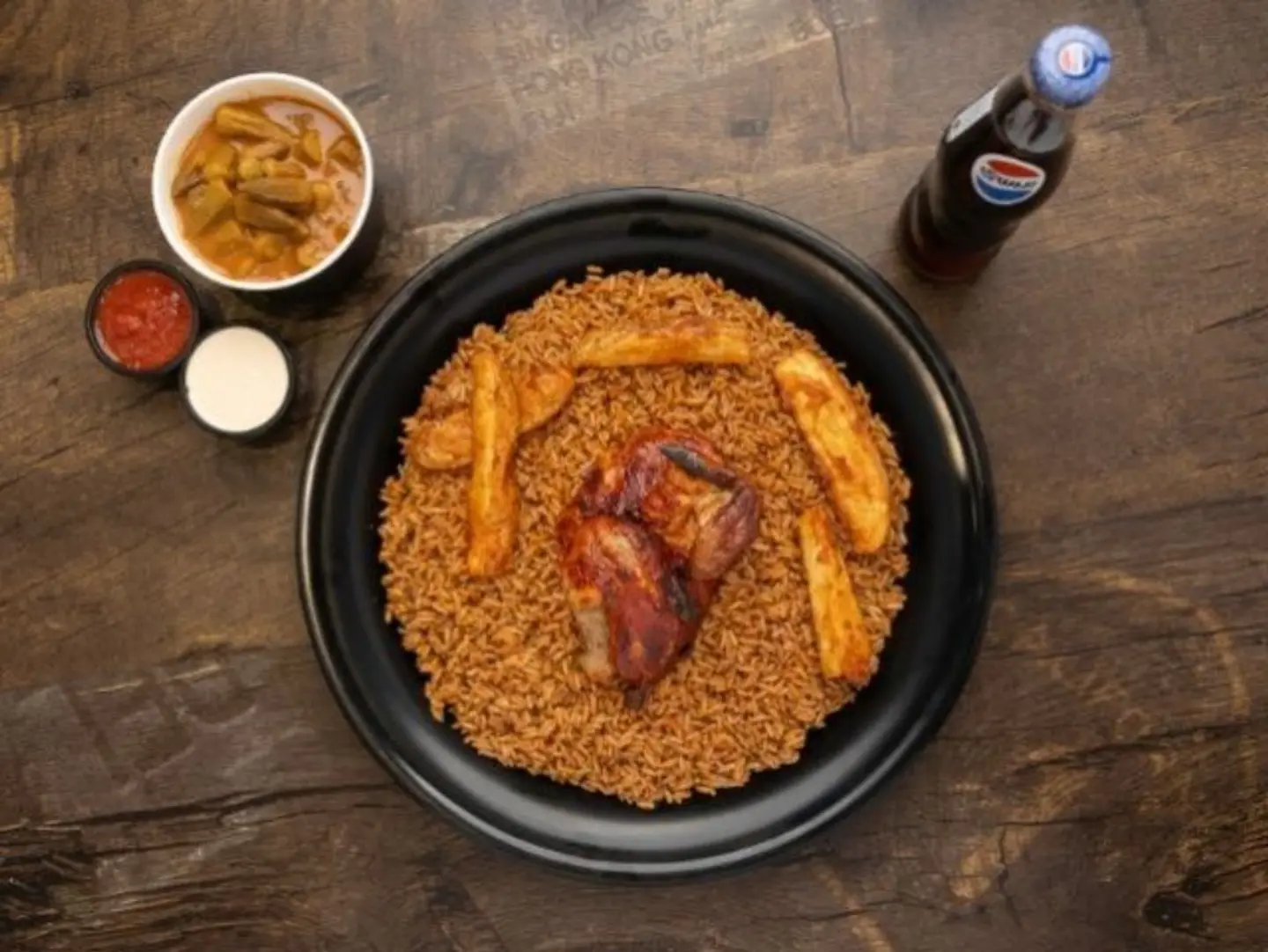 Lunch American Rice