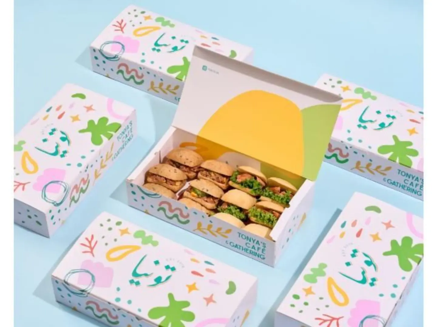 Mixed Sandwich Bites Box 12pcs