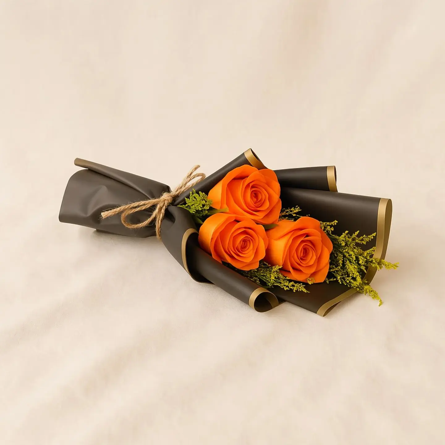 Bougardia Brown Roses Boquet