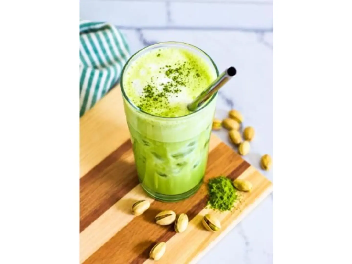 Iced Pistachio Latte