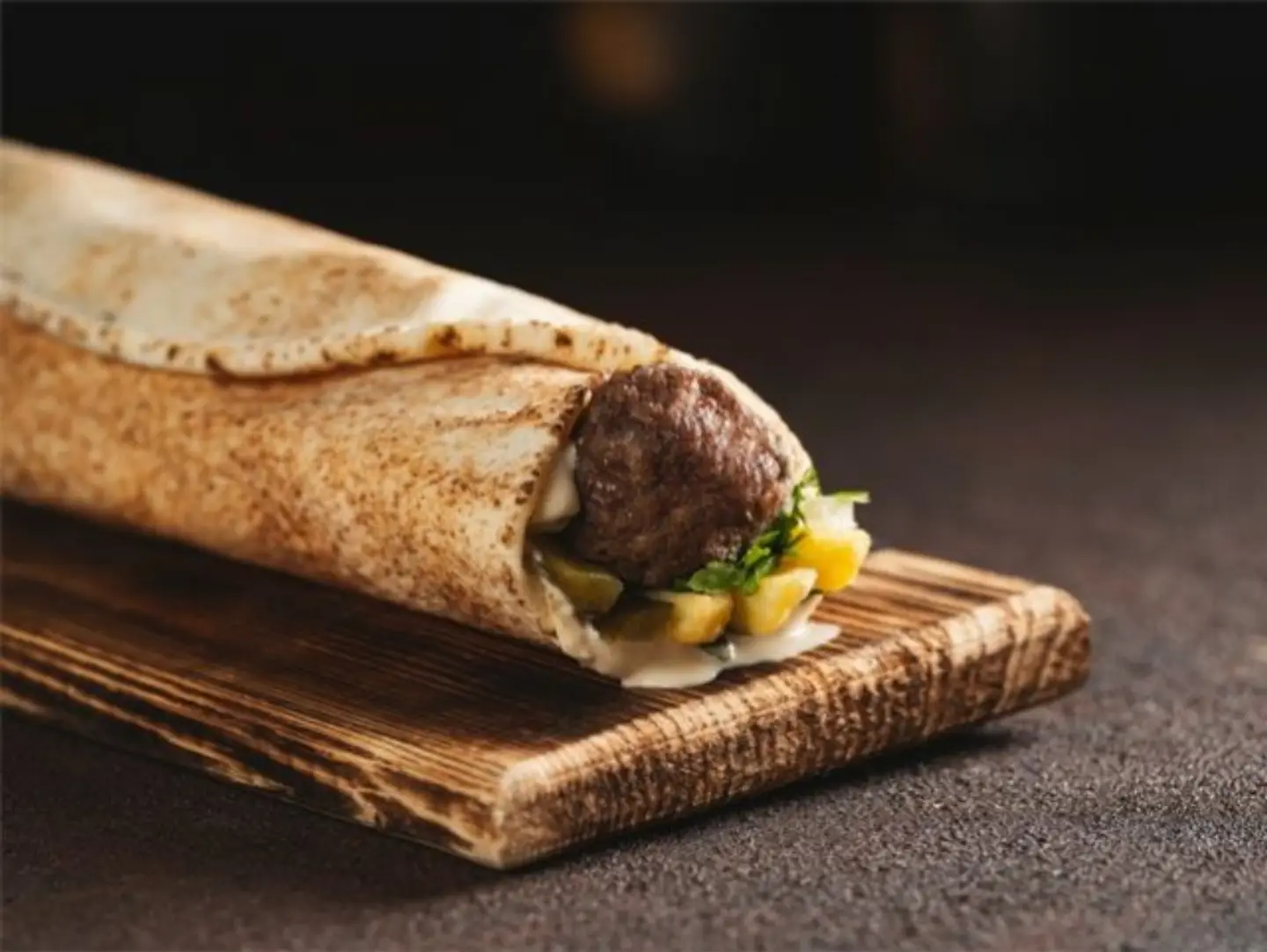 Meat Kabab Sandwich