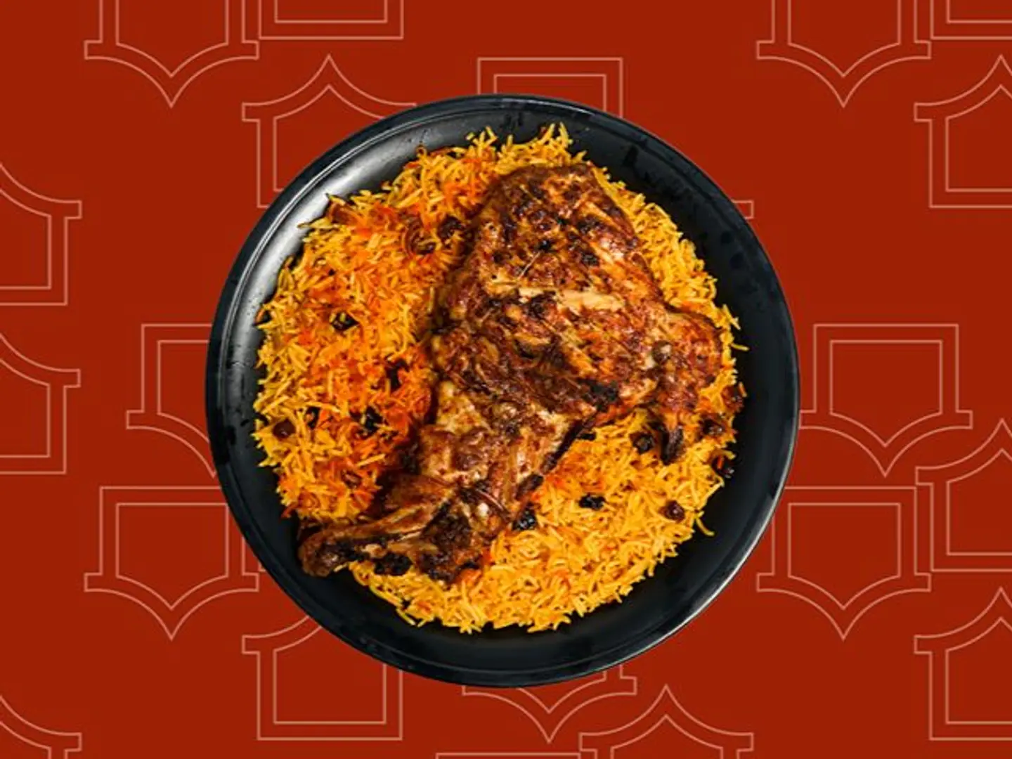 Chicken On Coal With Rice
