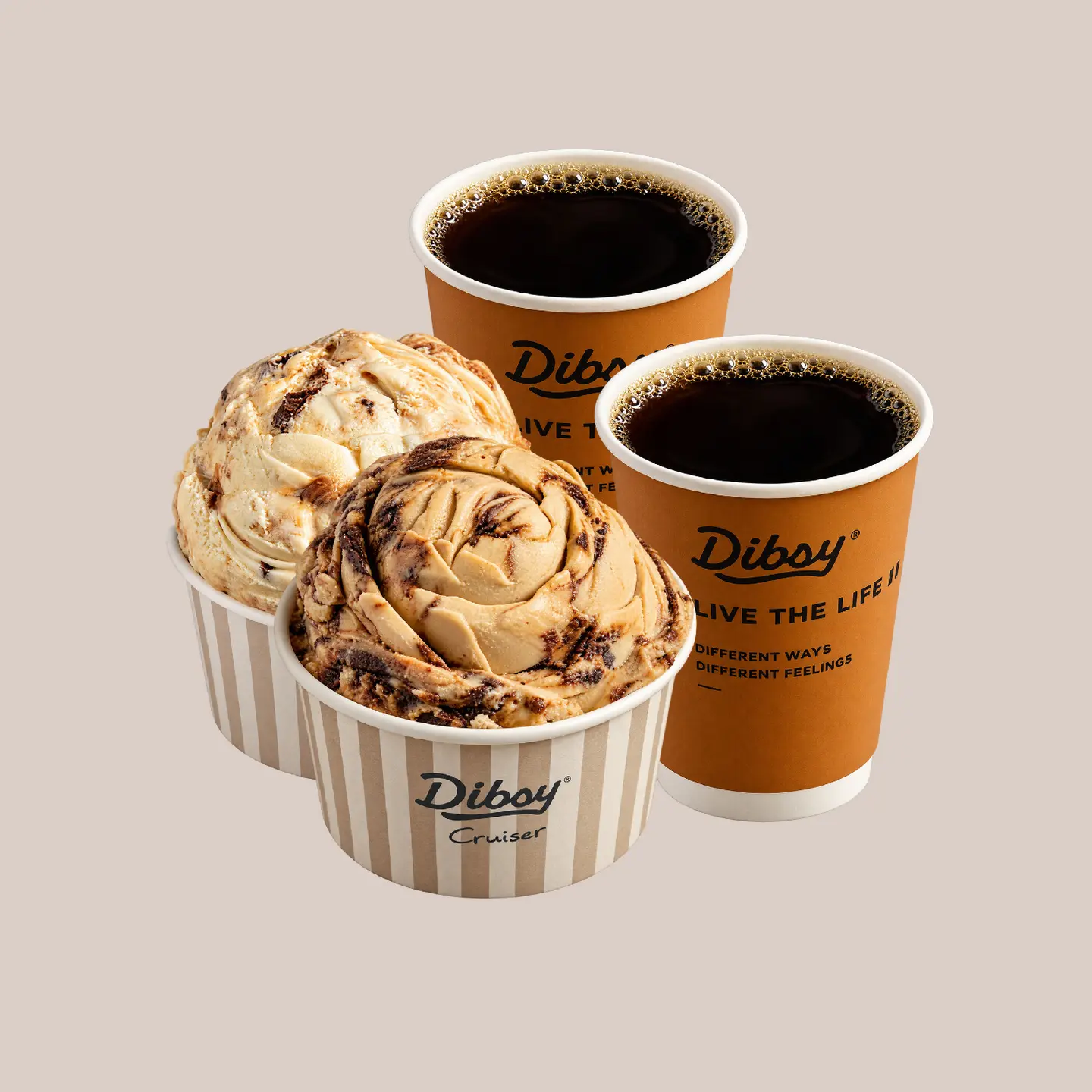 Ice Creams & Coffee Duet