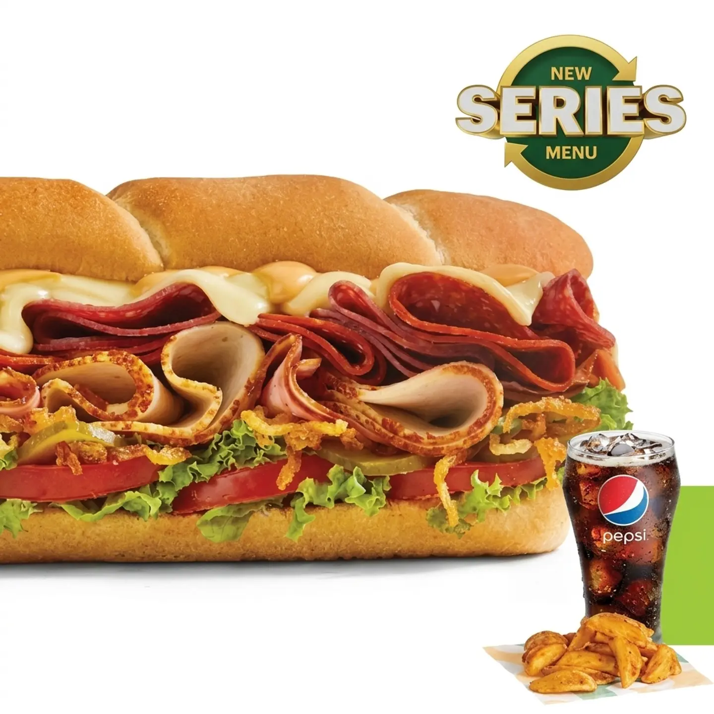 Loaded B.M.T. Meal - 6inch Italian Bread