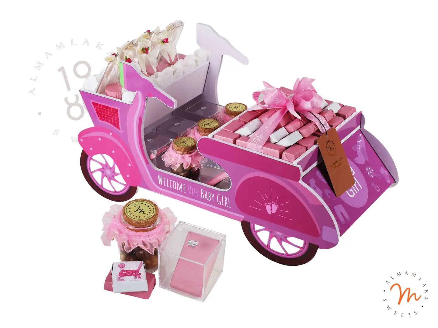 Baby Girl Chocola Tray G102