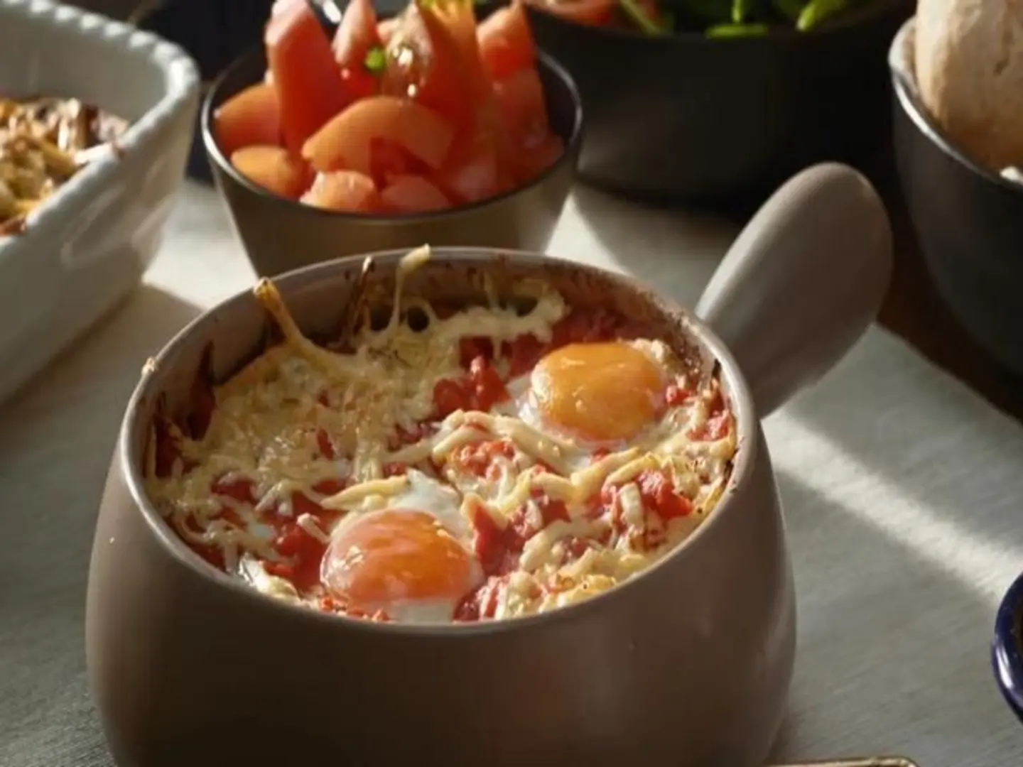 Fava Beans With Egg & Liquid Cheese