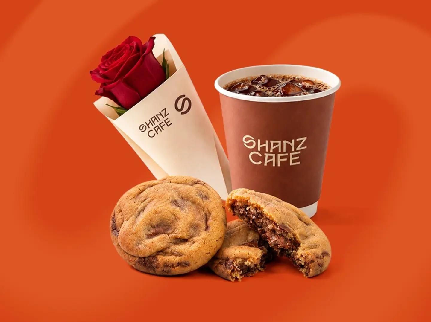 Loved Ones’ Bundle (Flowers + Coffee + Cookies)