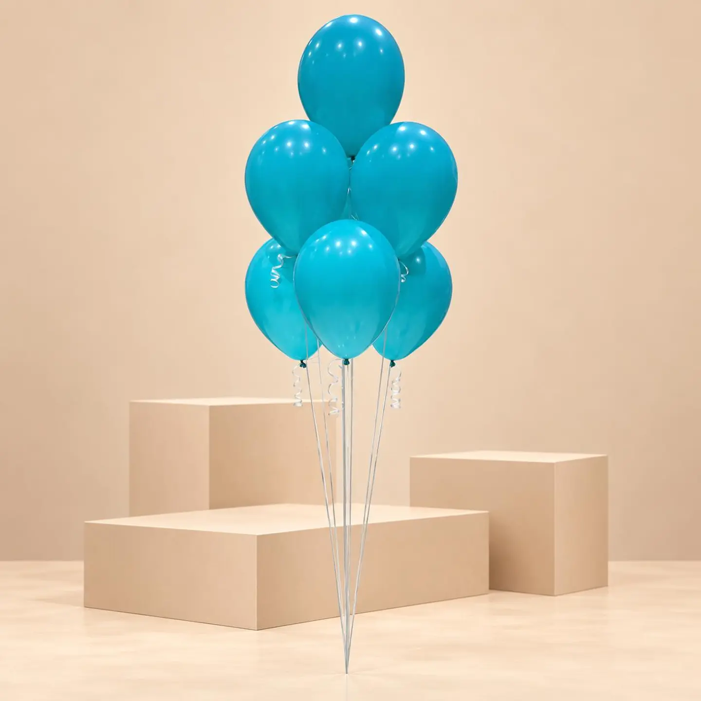 Tiffany Helium Balloon Bouquet