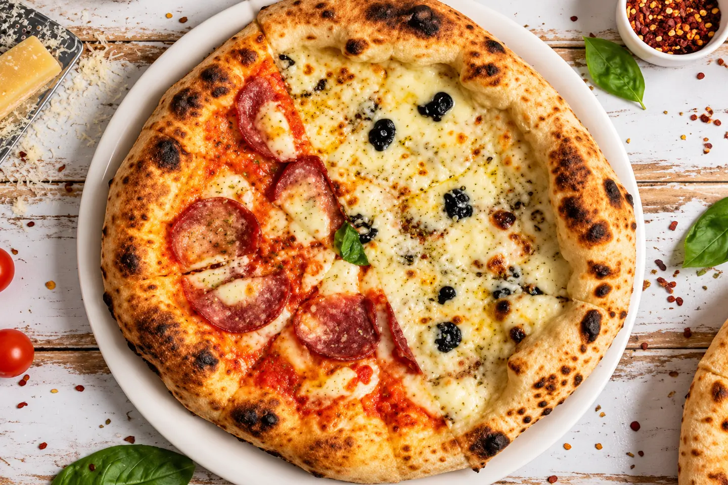 Half & Half Pizza