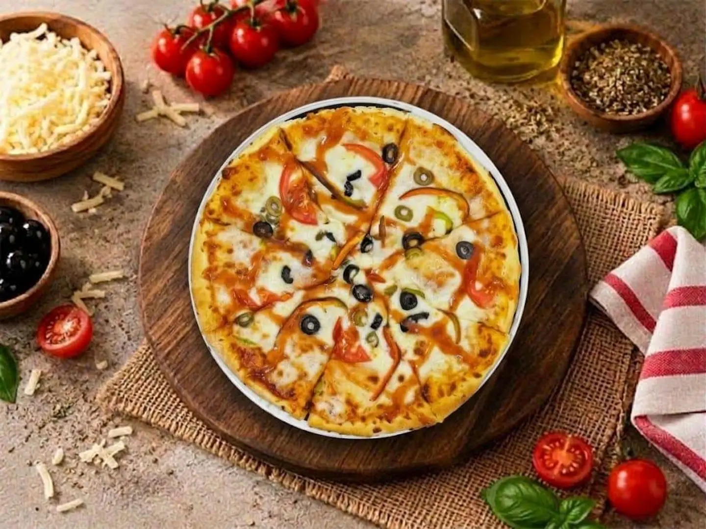 Vegetable Pizza