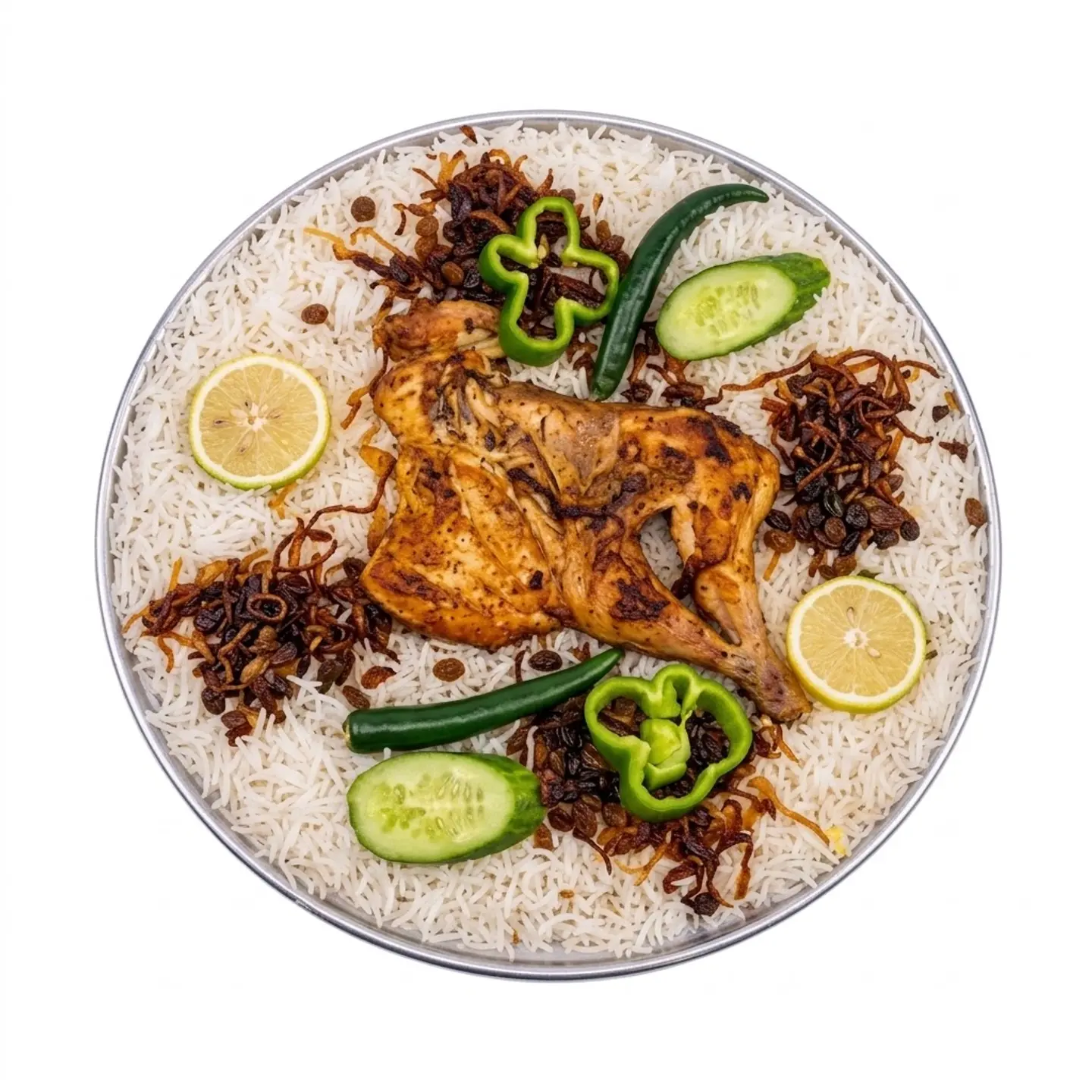 مظبي - نص حبة دجاج