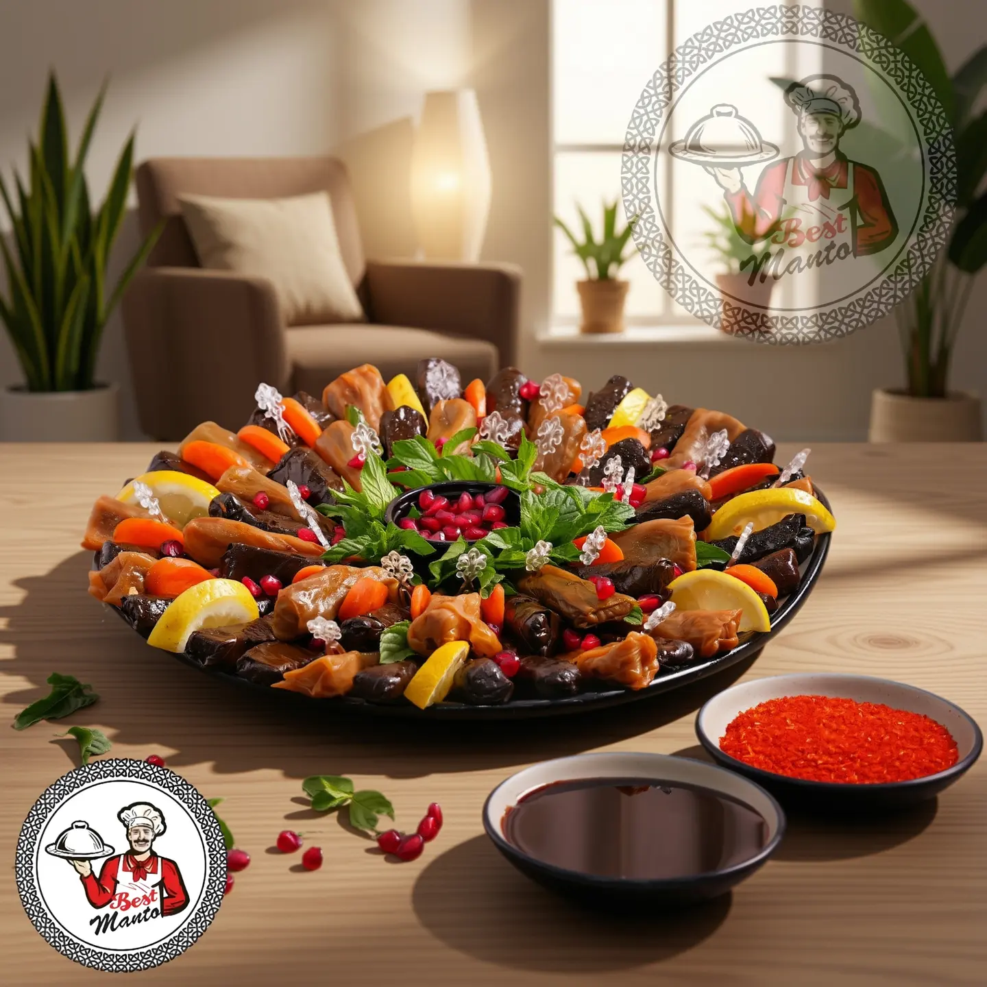 Mixed Appetizers: Stuffed Grape Leaves And Cabbage Rolls, 42 Pieces