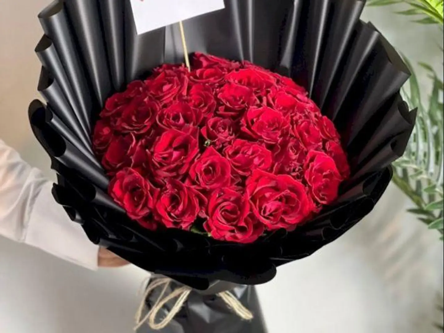 باقة جوري احمر 4