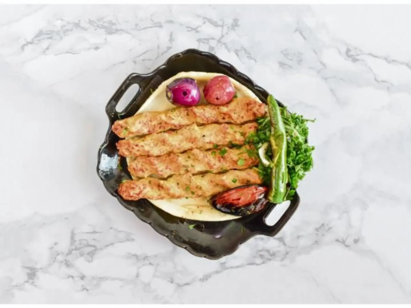 For One Person Chicken Kebab
