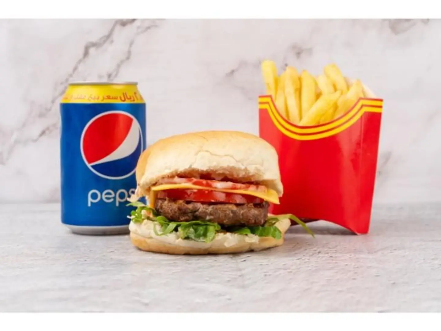 Beef Burger Meal