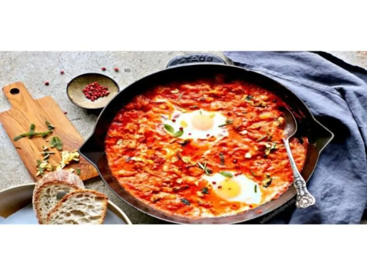 Dry Beans With Eggs